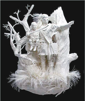 Patty和Allen Eckman的立体纸雕作品（组图）