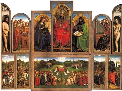 《根特祭坛画》(Ghent Altarpiece)